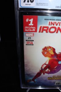 Invincible Iron Man #1 (CGC 9.6) Riri Williams Ironheart - 2017