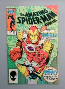 Amazing Spider-Man Annual #20, Origin Iron Man 2020 Marvel, 1986