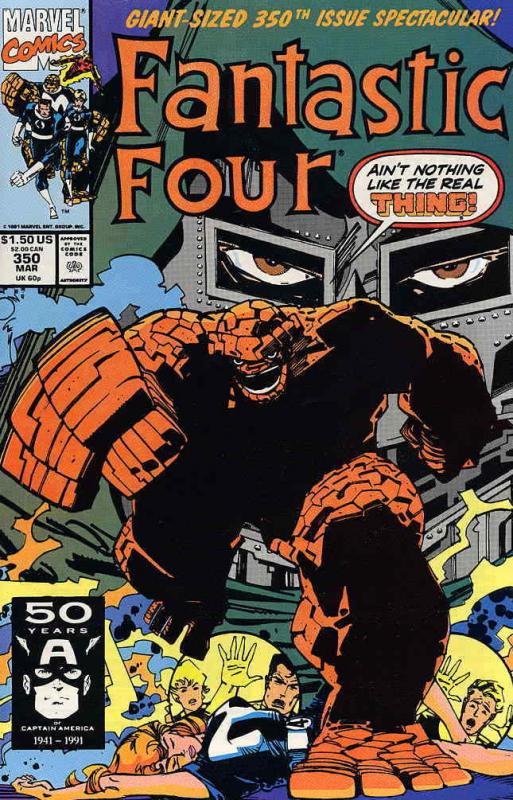 Fantastic Four (Vol. 1) #350 VF/NM; Marvel | save on shipping - details inside