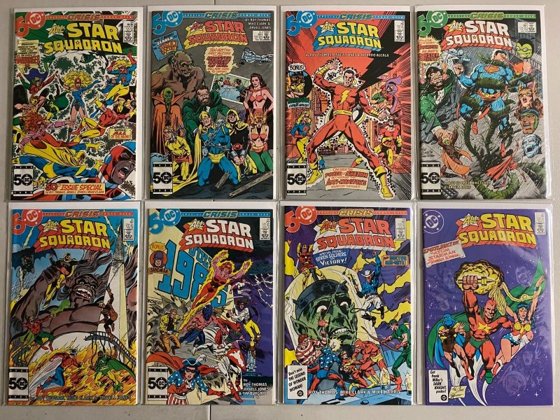 All-Star Squadron comics lot #33-67 + 1 annual 34 diff avg 7.0 (1984-87)