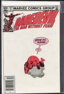 Daredevil #187 (1982) Daredevil [Key Issue]