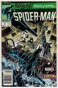 Web of Spider-Man #31 Newsstand Edition (1987) 9.0 VF/NM