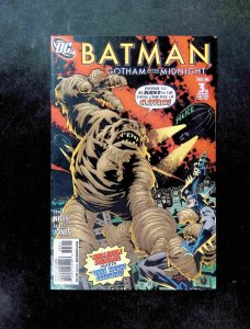 Batman Gotham After Midnight #3  DC Comics 2008 VF+