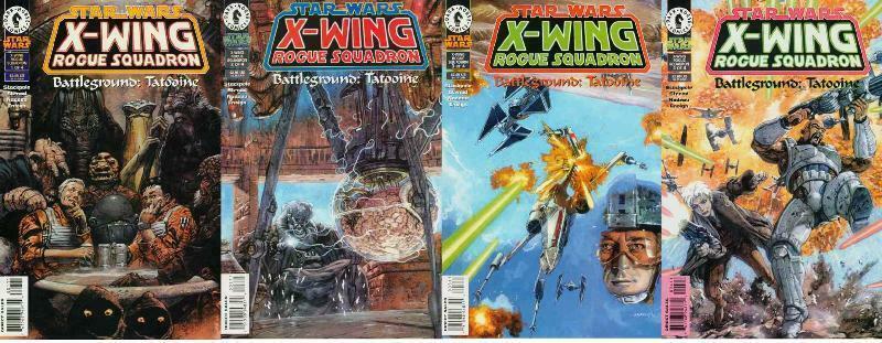 STAR WARS X WING ROGUE SQUADRON Battleground Tatooine COMICS BOOK