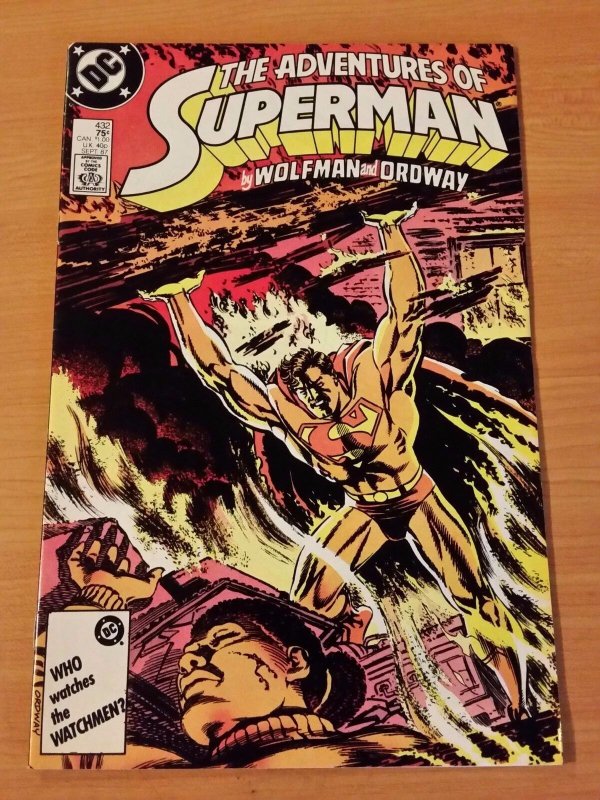 Adventures of Superman #432 ~ NEAR MINT NM ~ (1987, DC Comics)