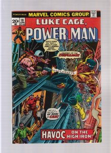 Power Man #36 - George Tuska Int Art! (7.0/7.5) 1976