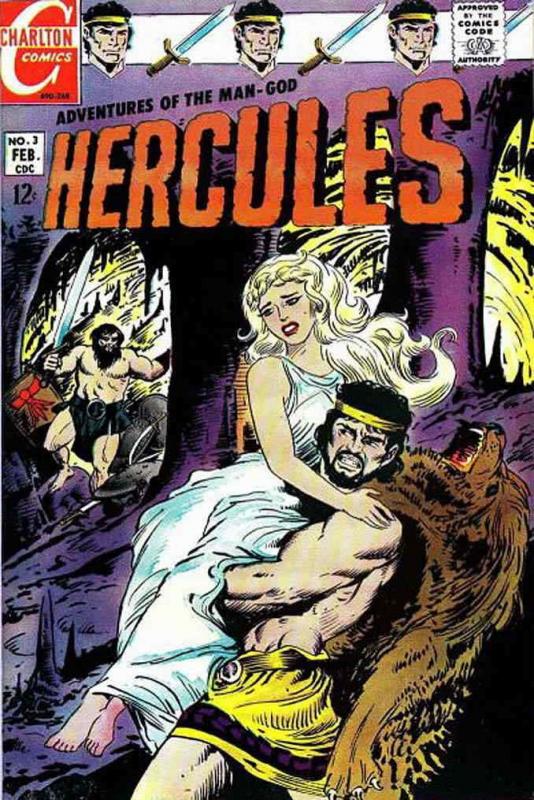 Hercules (Charlton) #3 FN; Charlton | save on shipping - details inside