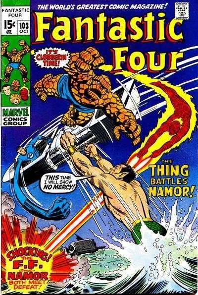 Fantastic Four (1961 series) #103, VF+ (Stock photo)