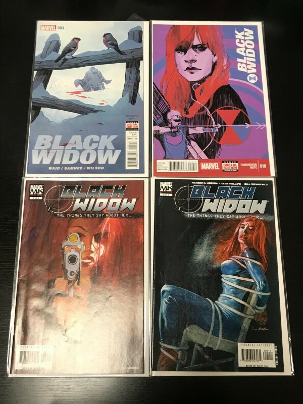 BLACK WIDOW 4PC LOT (VF/NM) MODERN SERIES!! 2005-16