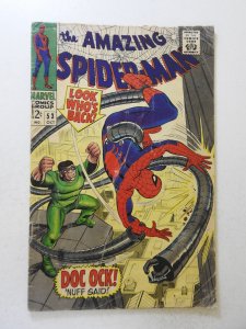 The Amazing Spider-Man #53 (1967) GD/VG Condition moisture stains