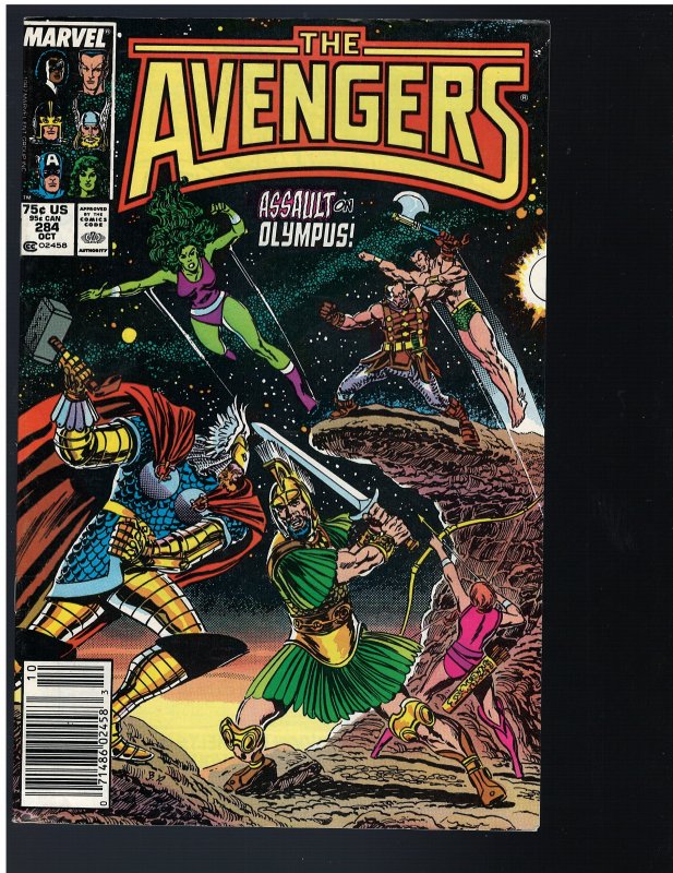 Avengers #284 (Marvel, 1987) VF