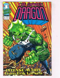 The Savage Dragon #1 VF Image Comics Comic Book Erik Larsen Jul 1992 DE41 AD18