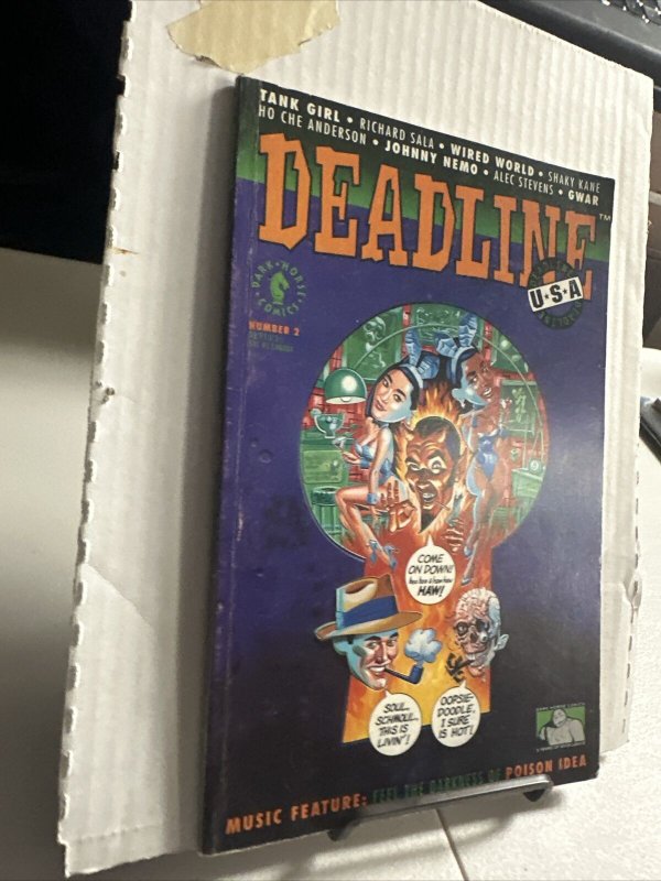 Deadline USA - ISSUE 2 NOVEMBER 1991 - Dark Horse - Graphic Novel TPB