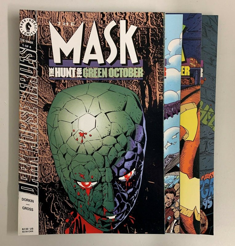 Mask The Hunt For Green October #1-4 Set (Dark Horse 1995) Evan Dorkin (8.0+) 