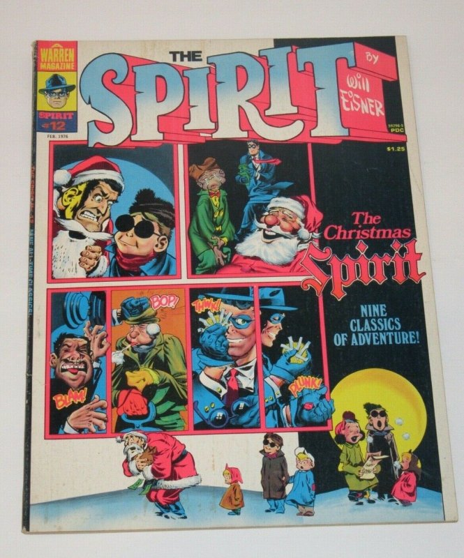 The Spirit #12 February 1976 Warren Magazine FN/VF