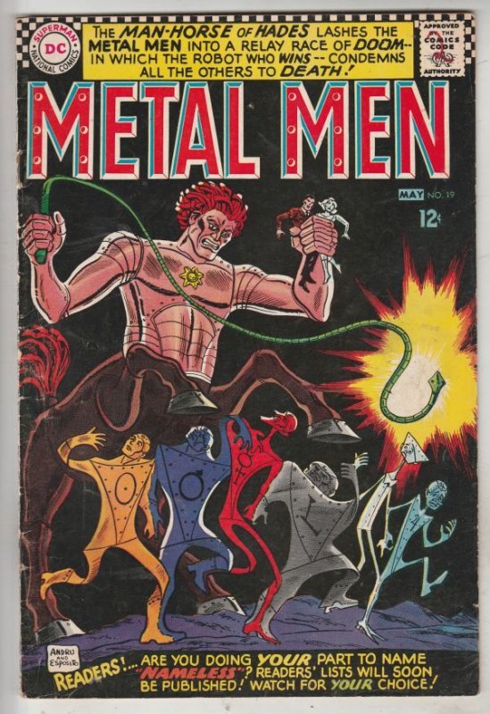 Metal Men #19 (May-65) VG/FN+ Mid-Grade Metal Men (Led, Tina, Tin, Gold, Merc...