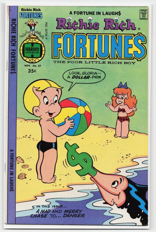 Richie Rich Fortunes #37 (1977) Richie Rich