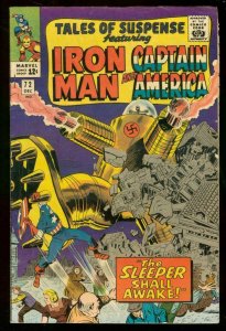 TALES OF SUSPENSE #72 1965-IRON MAN-RED SKULL-MARVEL FN-