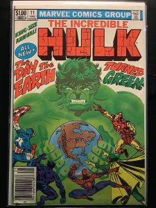 The Incredible Hulk Annual #11 Newsstand Edition (1982)