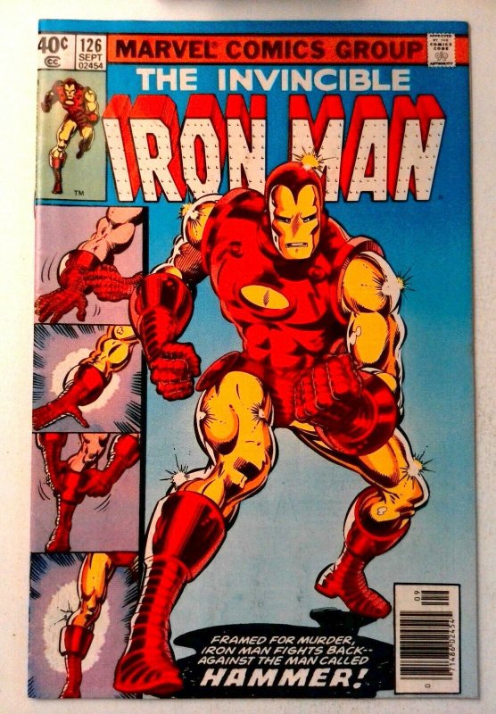 Iron Man #126 Marvel 1979 VF- Bronze Age Comic Book 1st Print