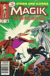 Magik #1 (Newsstand) FAIR ; Marvel | low grade comic X-Men's Storm & Illyana