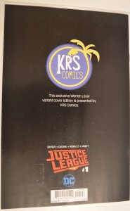 Justice League; Volume 4, Issue #1, KRS Comics Warren Louw Exclusives