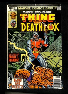 Marvel Two-In-One #54 1st Songbird and Titania!