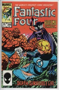 FANTASTIC FOUR #266, NM, John Bryne, 1984,Thing, Karisma, more FF in store