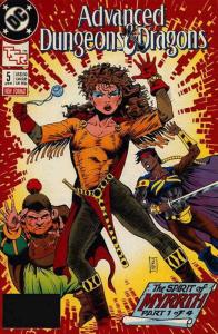 Advanced Dungeons And Dragons #5 VF/NM; DC | save on shipping - details inside
