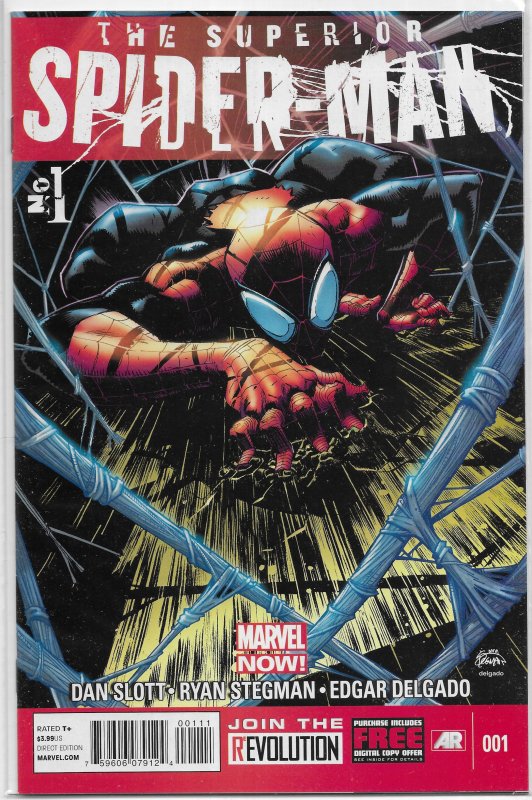 Superior Spider-Man   vol. 1   #  1 (1st print) VF (Marvel Now)