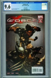 X-Force #1 CGC 9.6 Variant cover-comic book-Marvel 4330292002