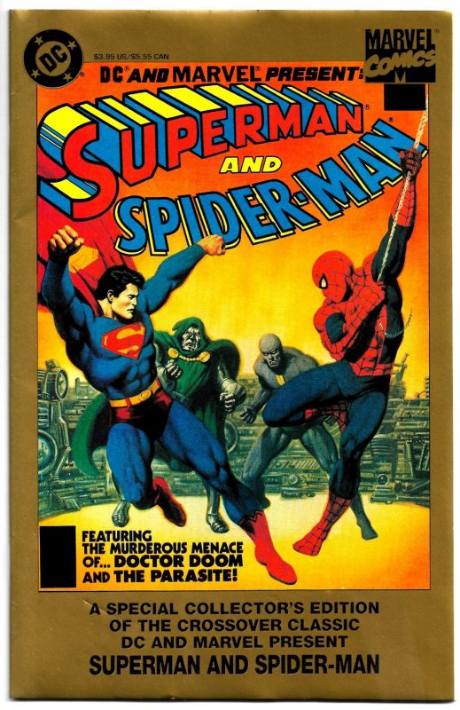 2 CROSSOVER CLASSICS: SUPERMAN & SPIDER-MAN + X-MEN/TEEN TITANS (1995) 8.0 VF