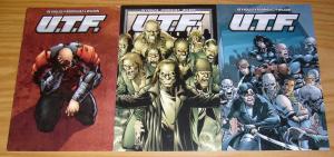 U.T.F. #1-3 VF/NM complete series - zombies & vampires UTF horror comics set lot