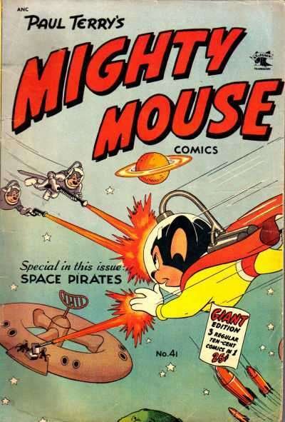 Mighty Mouse (1947 Series) #41, Poor (Stock photo)