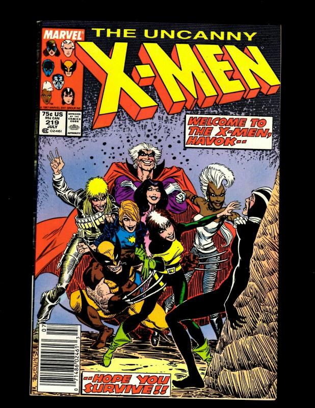 Lot of 12 X-Men Comics #186 191 202 203 204 205 214 215 216 217 218 219 J411