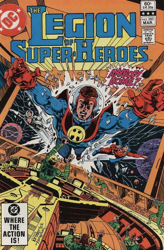 Legion of Super-Heroes, The (2nd Series) #285 FN; DC | save on shipping - detail