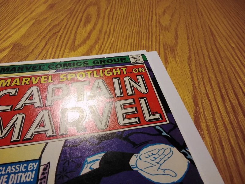 Marvel Spotlight #4 (1980) Captain Marvel Ditko