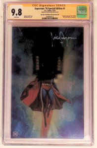 Superman'78 Special Edition#1 (2023)CGC 9.8 Big Time Collectibles Foil C...