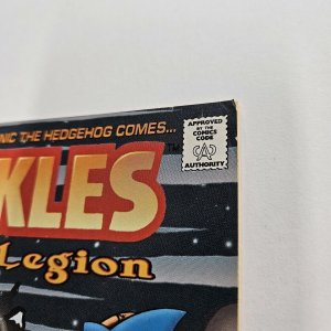 Knuckles The Dark Legion #2 Vf 1997 Archie Adventure Series c249