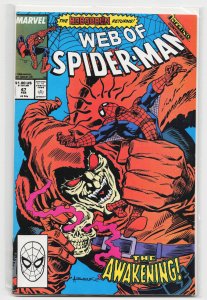 Web of Spider-Man #47 Direct Edition (1989) Spider-Man