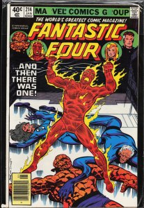 Fantastic Four #214 (1980) Fantastic Four