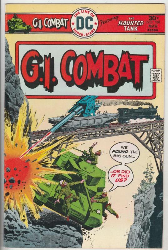 G.I. Combat #188 (Mar-76) NM- High-Grade The Haunted Tank