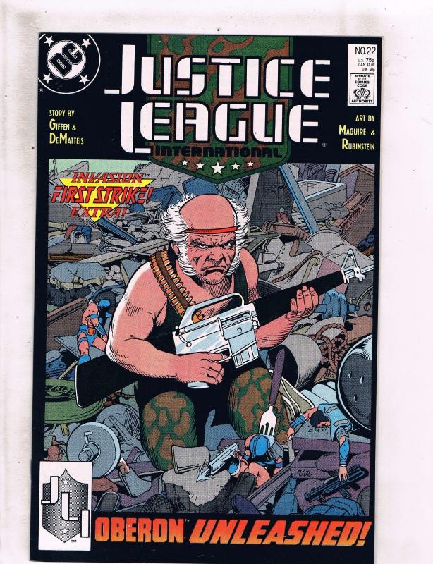 Lot Of 5 Justice League DC Comic Books # 1 (2) 11 12 22 Europe Quarterly HJ5