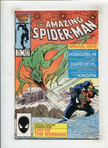 AMAZING SPIDER-MAN #277 (9.2 OB) BLACK COSTUME!! 1986