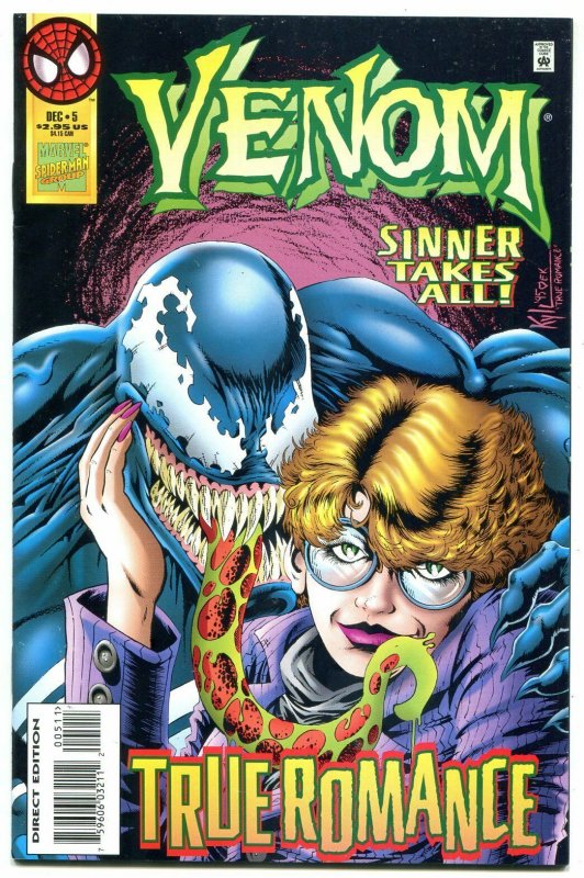 Venom: Sinner Takes All #5 1995-Sin-Eater -VF/NM