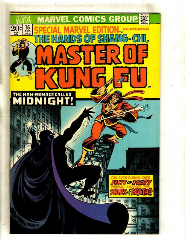 Special Marvel Edition # 16 VF Comic Book Feat. Shang Chi Master Of Kung Fu RS1