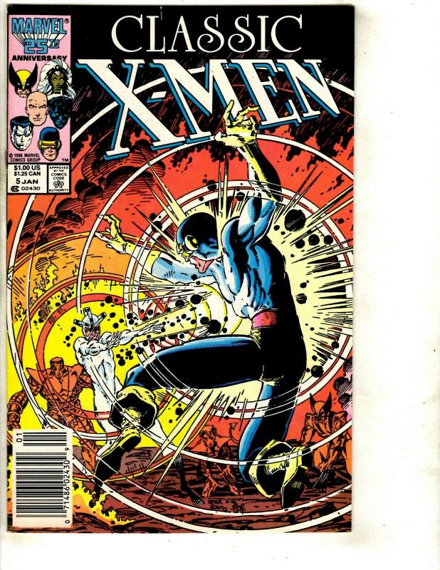 Lot Of 12 Comics Classic X-men # 5 14 16 18 19 20 23 24 25 26 27 29 WS4