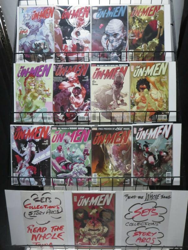 UN-MEN (2007 VERTIGO) 1-13  the COMPLETE series!