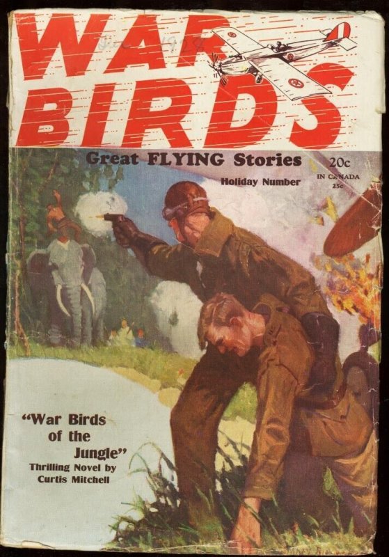 WAR BIRDS 1928 DEC 24-WAR BIRDS OF THE JUNGLE-PULP G