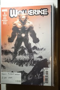 Wolverine #1 (2020) 2 per store Adam Kubert